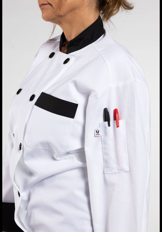 Spun Poly Maven Chef Coat #0404P