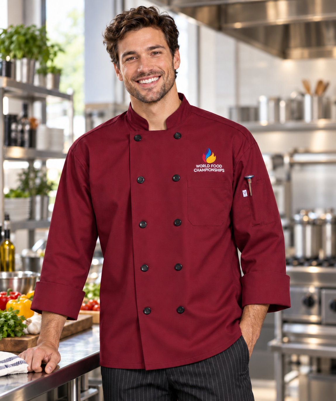 Prodigy Chef Coat #U0405P (WFC)