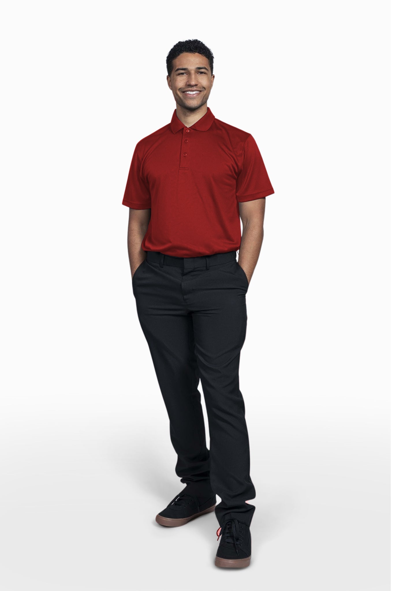 Men's Polyester Polo #50TJ01-R