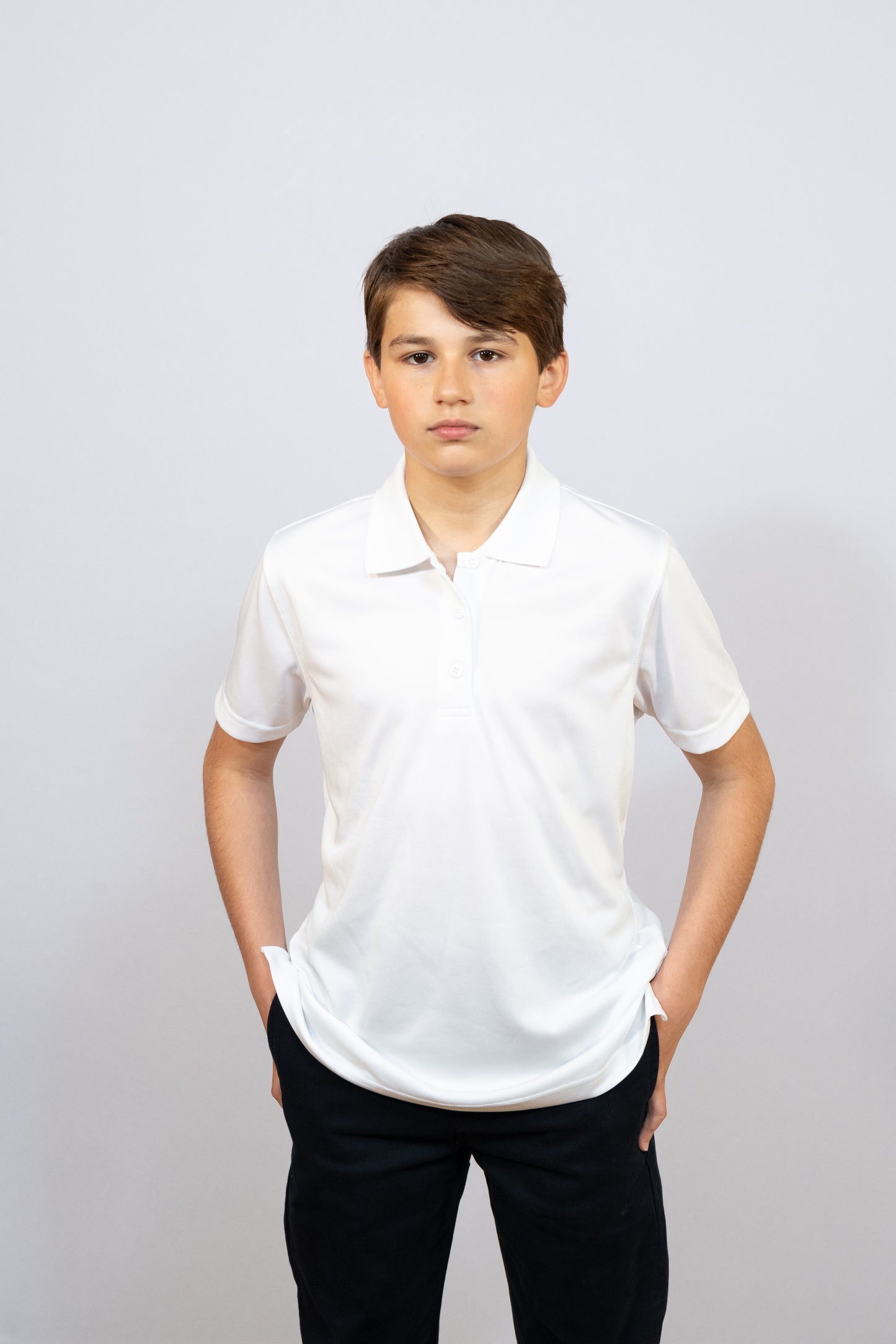 Children's Polyester Polo #52TJ01-R