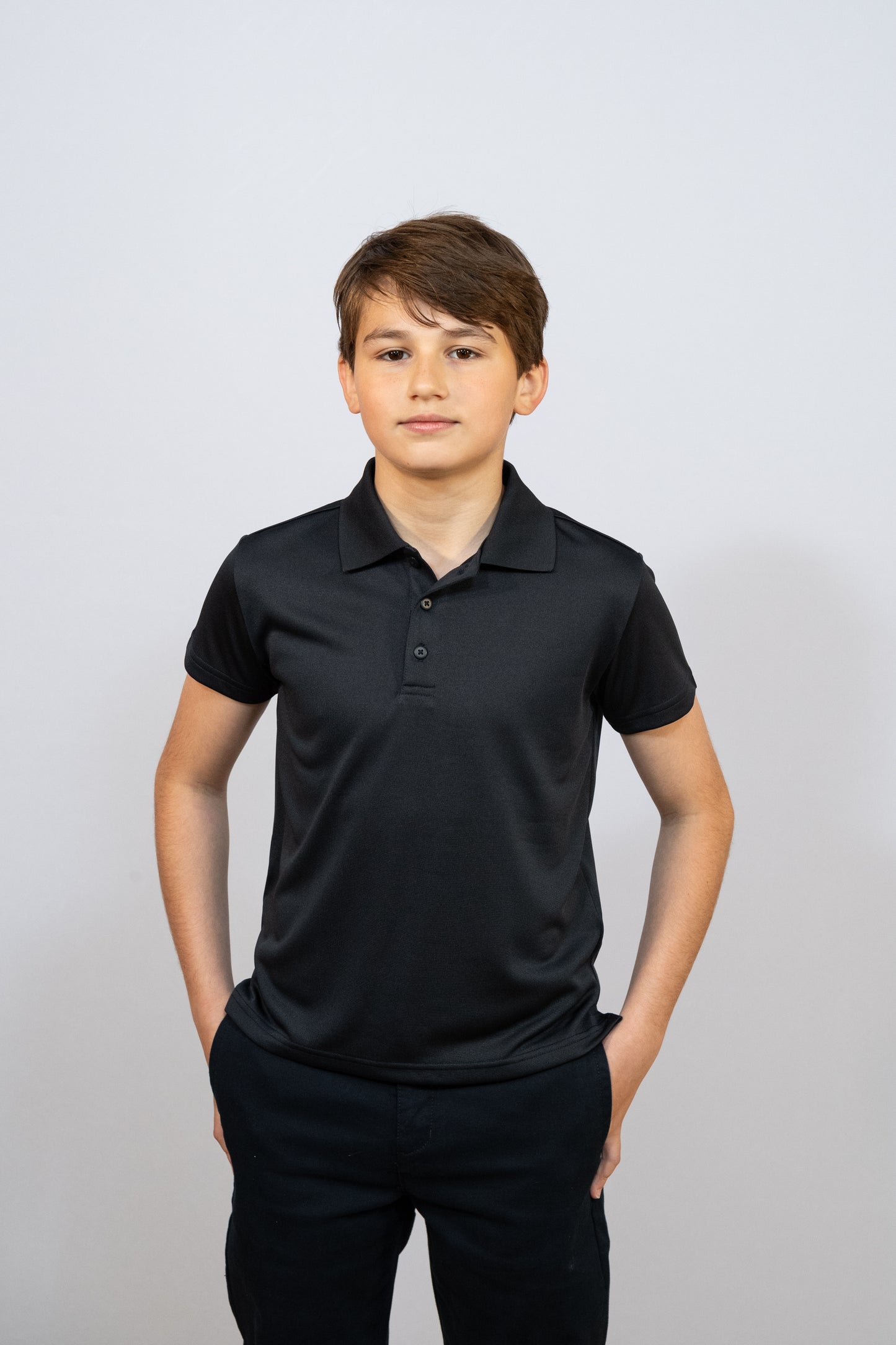 Children's Polyester Polo #52TJ01-R