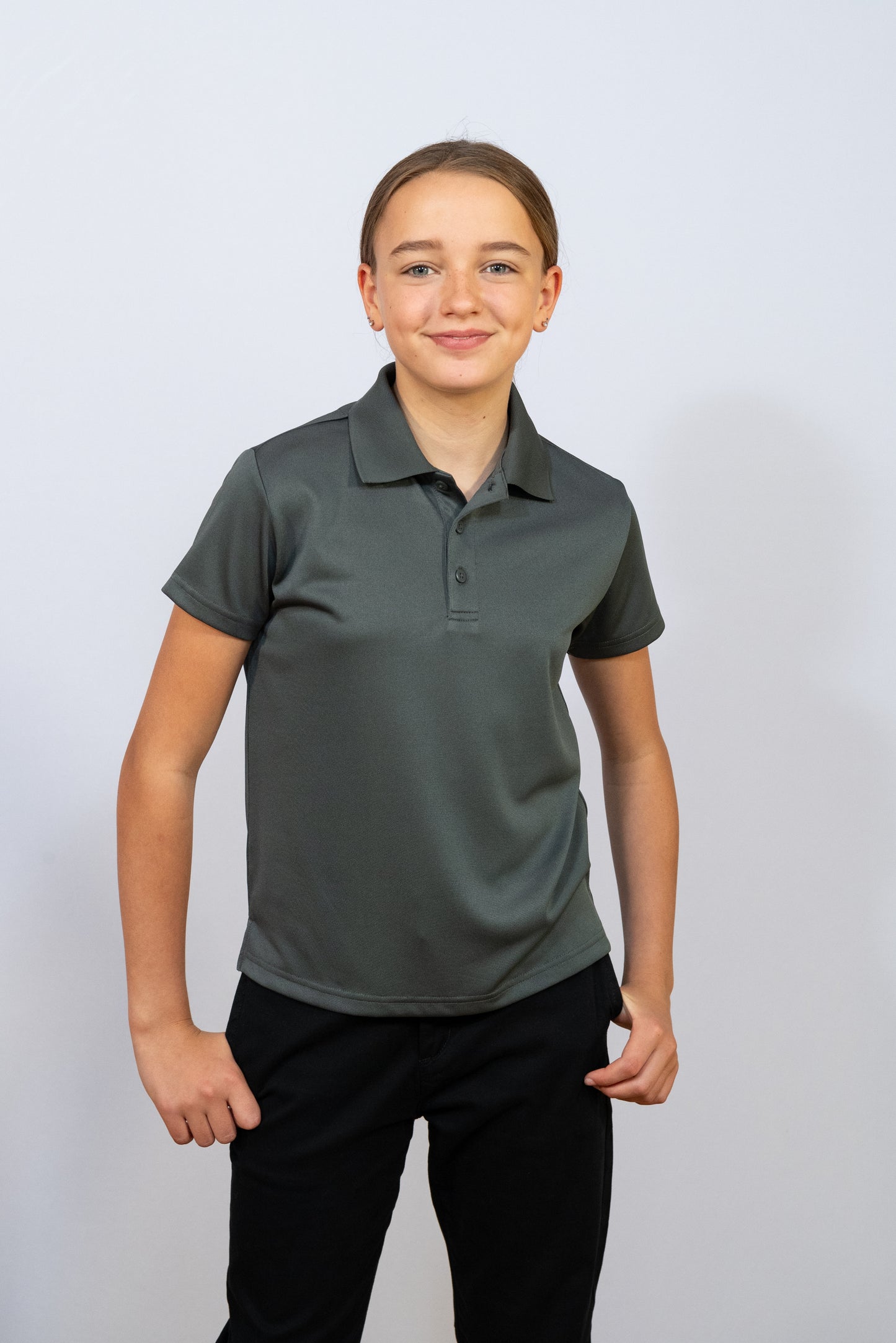 Children's Polyester Polo #52TJ01-R