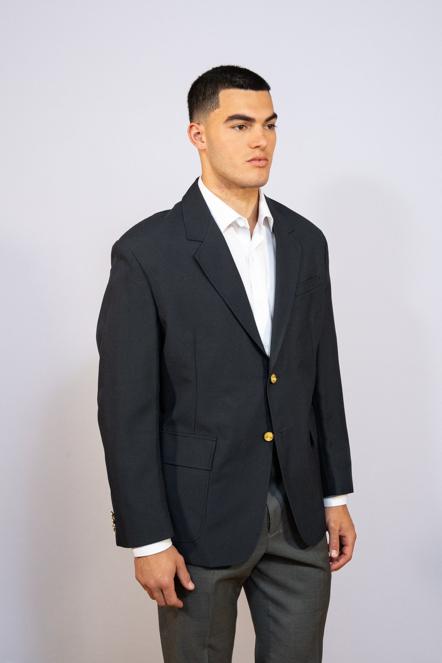 MEN'S XLONG SINGLE BREASTED BLAZER