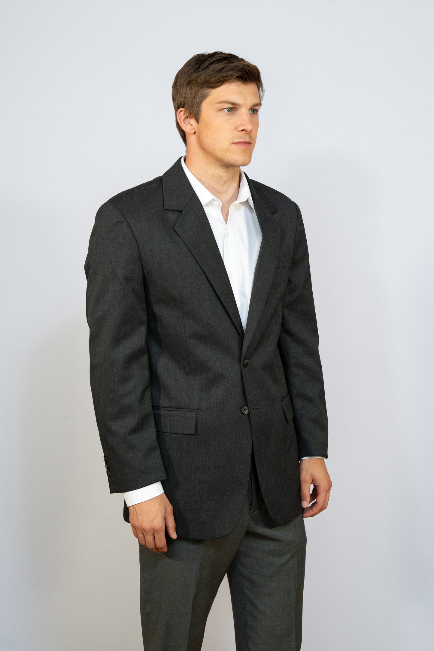 MEN'S LONG SINGLE BREASTED BLAZER