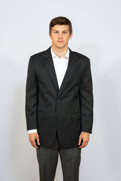 MEN'S LONG SINGLE BREASTED BLAZER