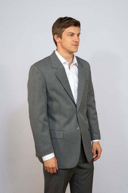 MEN'S LONG SINGLE BREASTED BLAZER