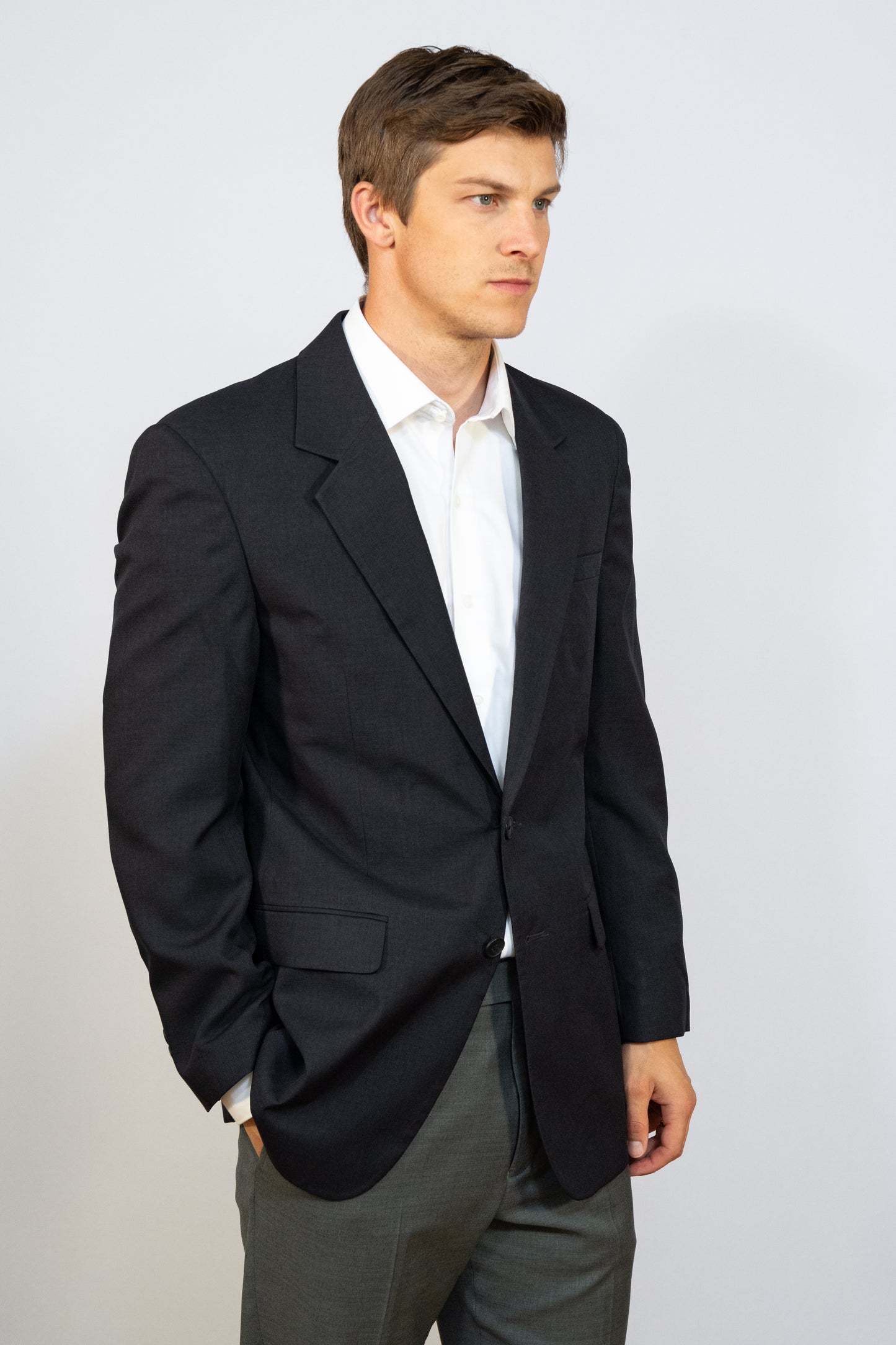 MEN'S REGULAR SINGLE BREASTED BLAZER