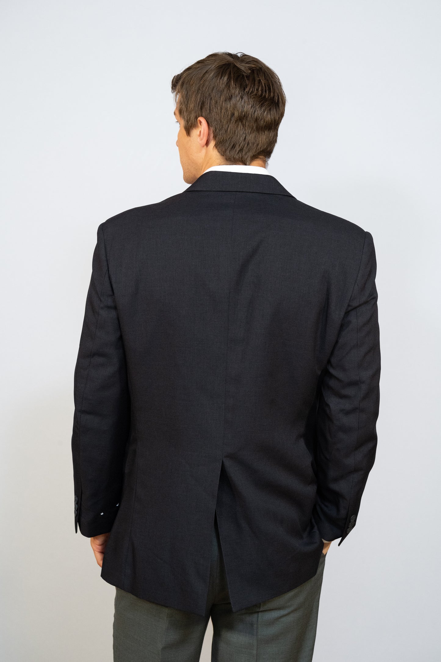 MEN'S LONG SINGLE BREASTED BLAZER