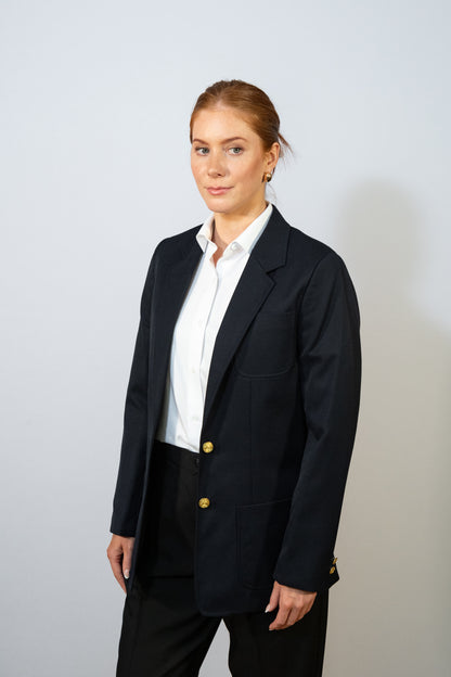 LADIES' REGULAR S/B BLAZER W/PATCH POCKETS