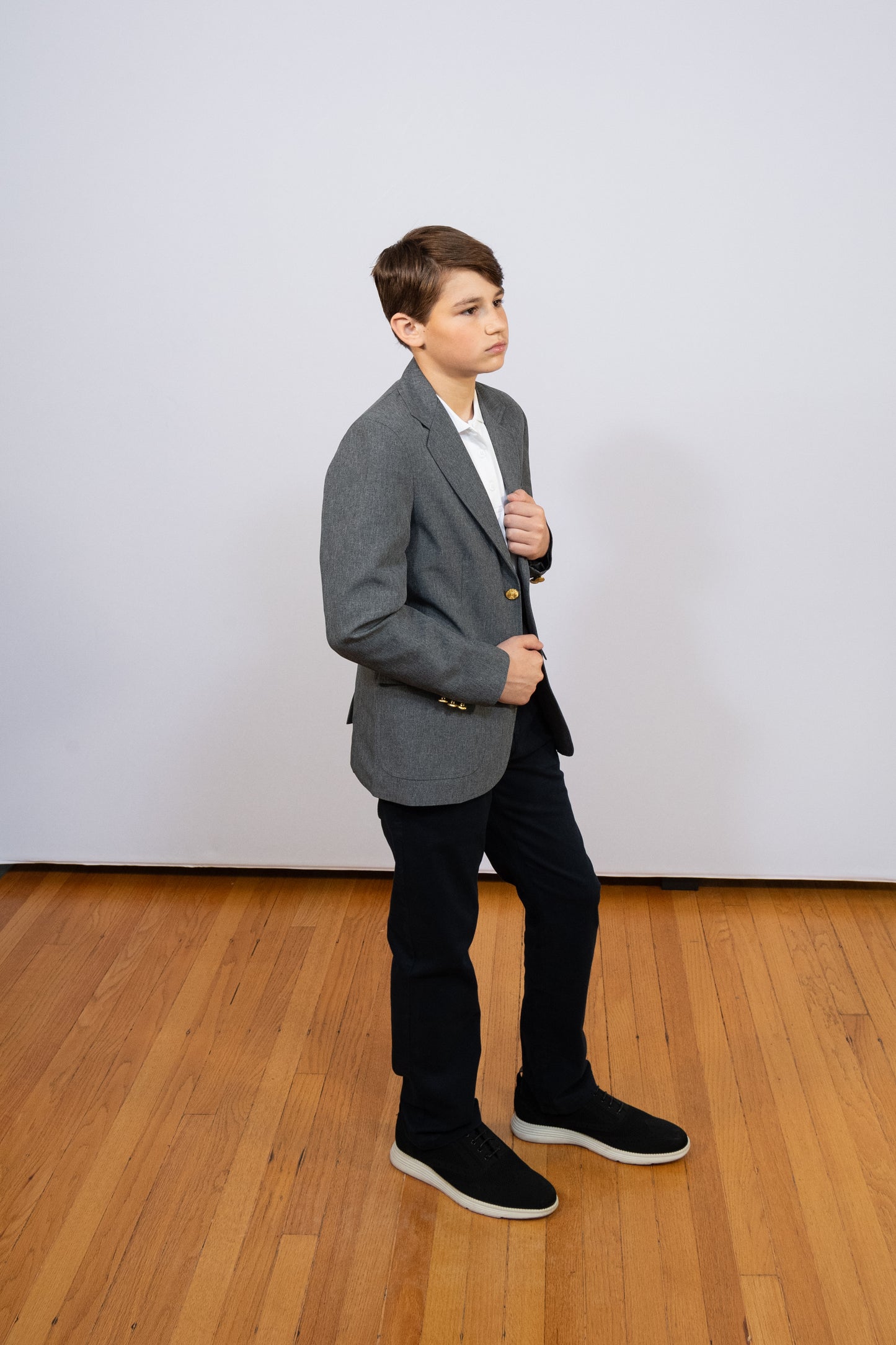 BOY'S REGULAR SINGLE BREASTED BLAZER