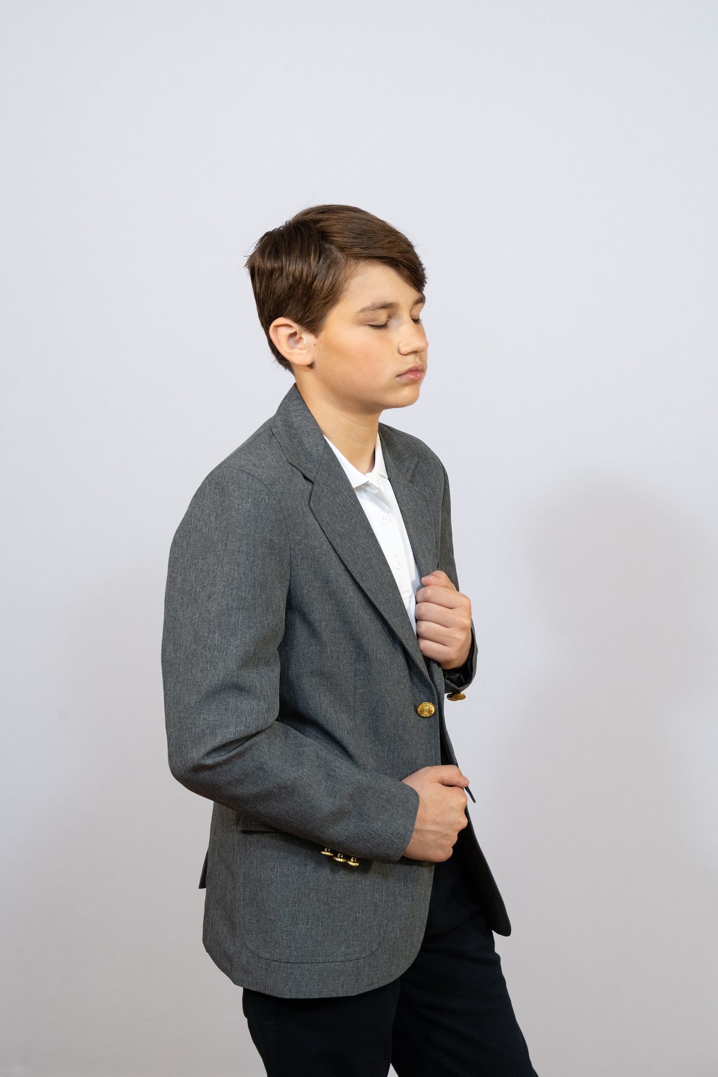 BOY'S REGULAR SINGLE BREASTED BLAZER