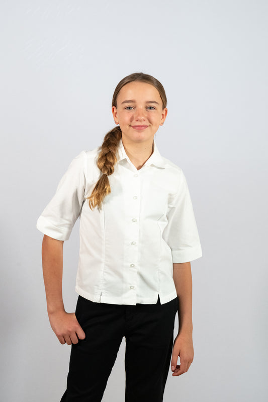 3/4 Sleeve Overblouse W/Slits Princess Seam #4416