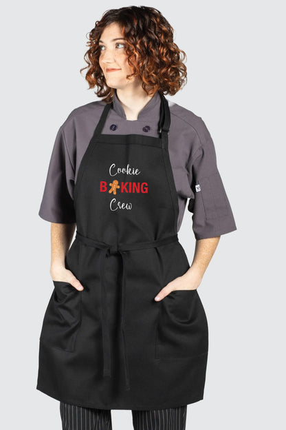 Two-Pocket Bib Apron #U3016