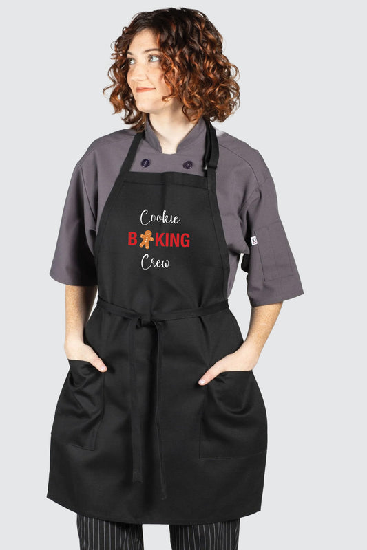 Two-Pocket Bib Apron #U3016CBC