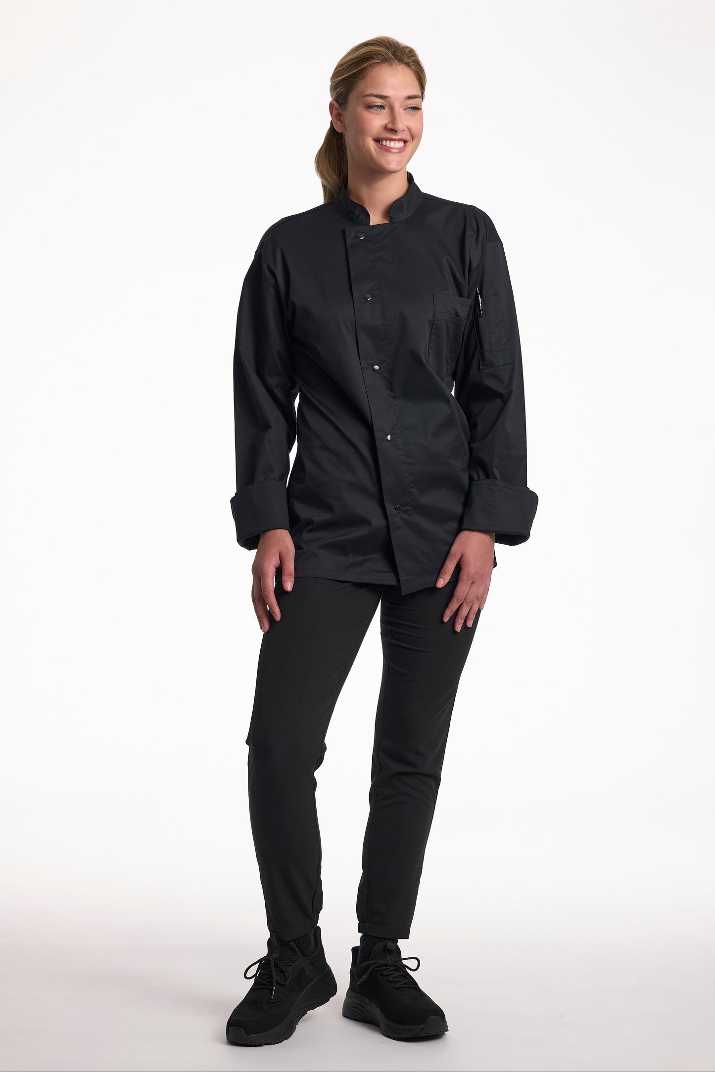 Turin Long Sleeve Chef Coat #U0715