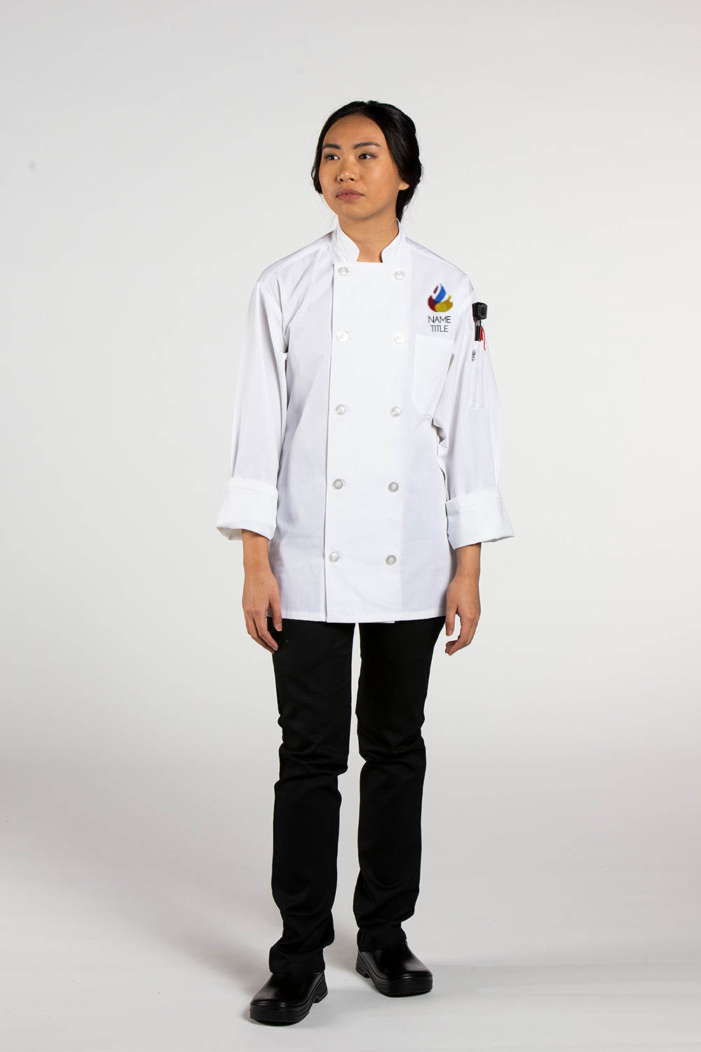 Spun Poly Expediter Chef Coat #0413P (WFC)