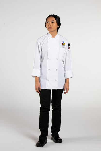 Spun Poly Expediter Chef Coat #0413P (WFC)