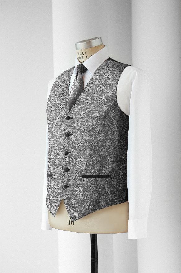 MENS PAISLY VEST